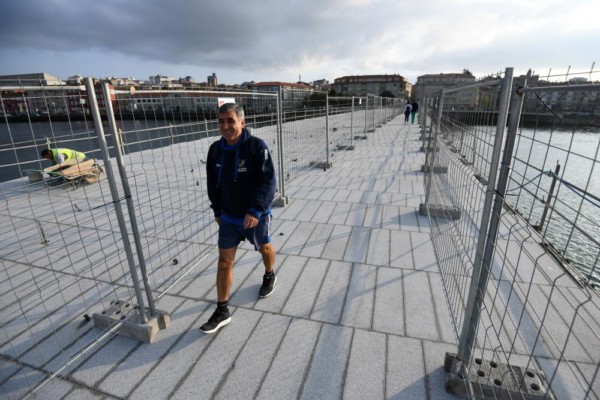 The new pedestrian corridor © Faro de Vigo